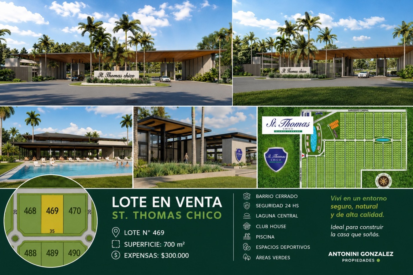Venta Lote St. Thomas Chico