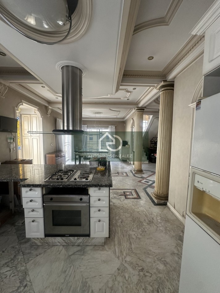 Casa de categoria 7 ambientes con pileta, quincho y departamento independiente - Lote 600 m² - Villa Luzuriaga