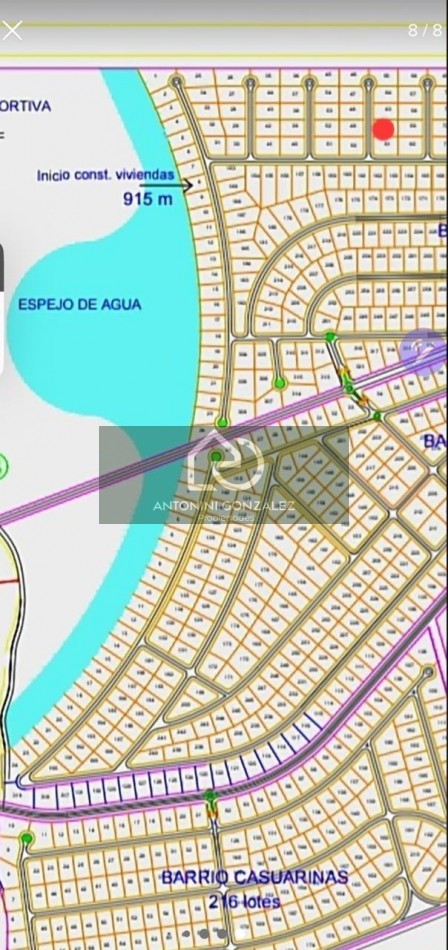 LOTE EN VENTA EN BARRIO LOS TRES PINOS